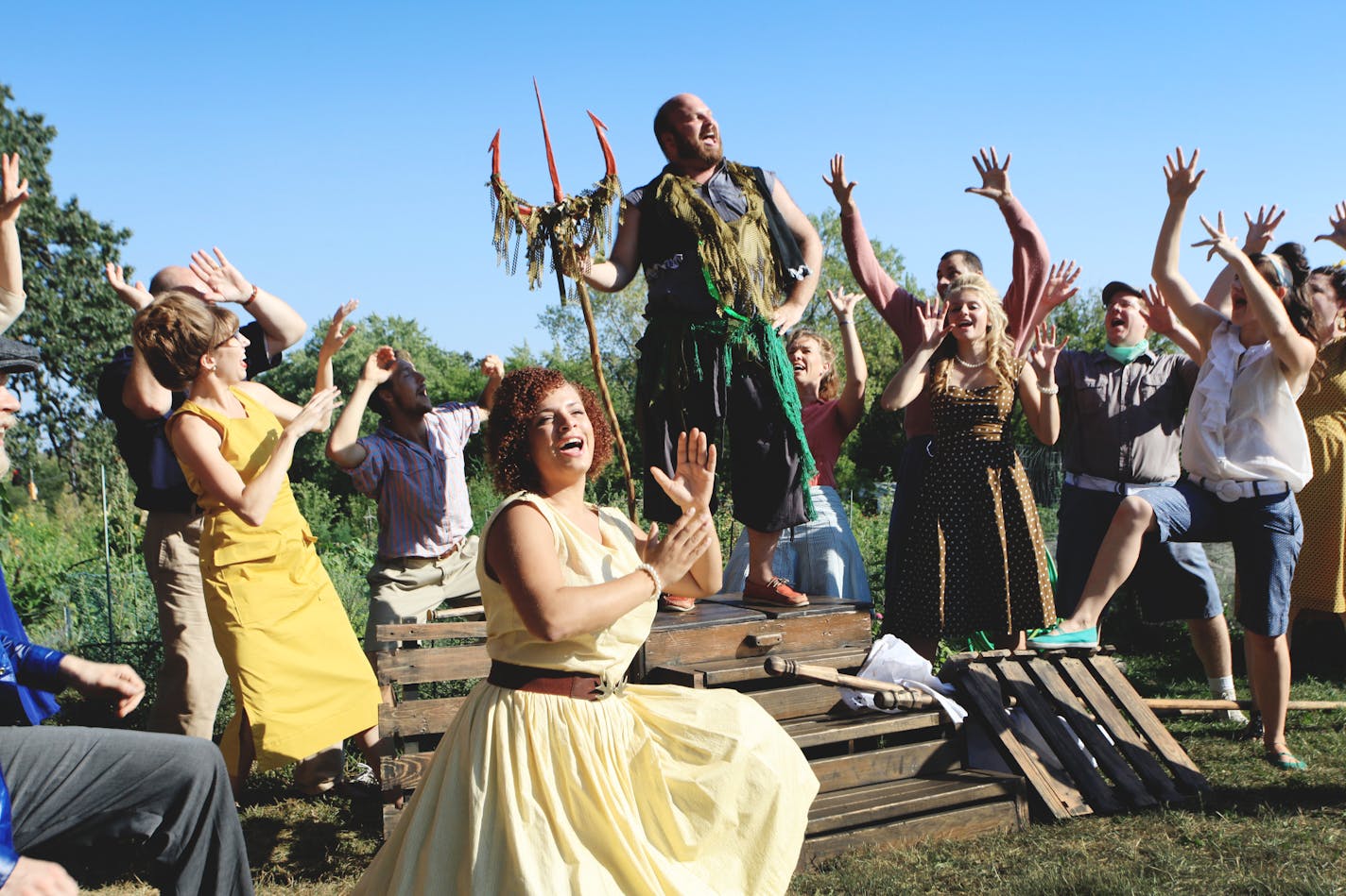 "Idomeneo" performed by Mixed Precipitation,  The photo from Idomeneo is by Travis Chantar