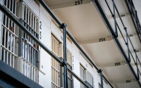 The conditions at Stillwater, above, and St. Cloud prisons are horrible, the writers say: "The solution is to safely reduce the prison population to c