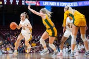 Gophers guard Mara Braun aggravated a foot injury in Friday night's victory over North Dakota State in the WNIT round of 16.