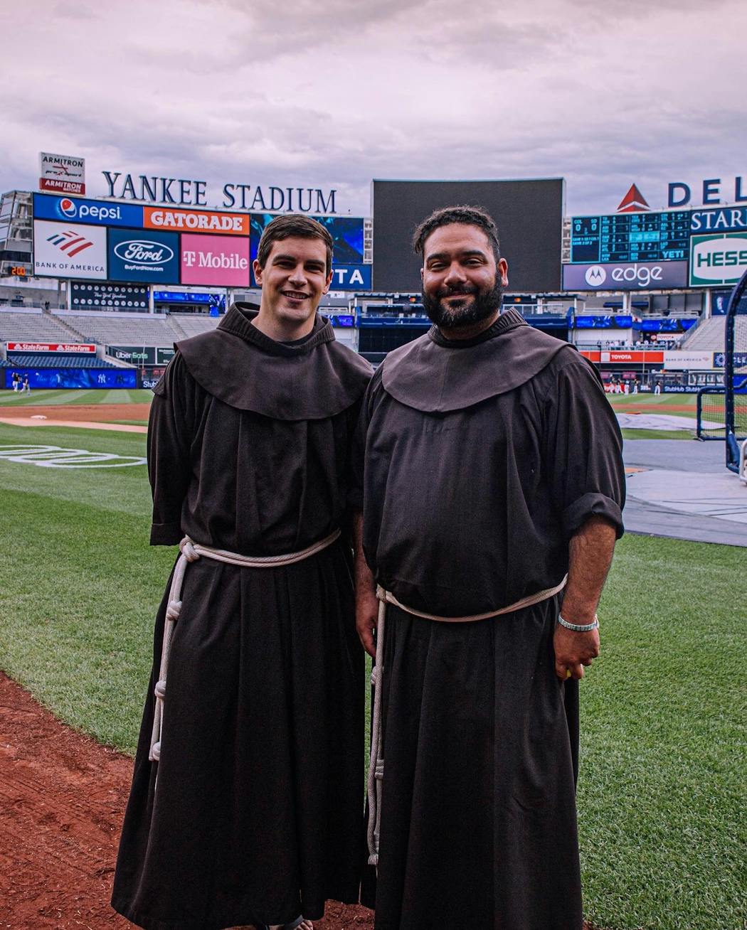 The Revs. Casey Cole and Roberto “Tito” Serrano are visiting every Major League Baseball stadium this summer.