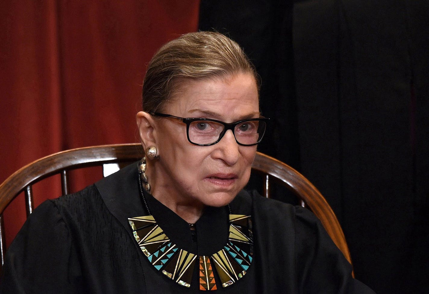 Supreme Court Justice Ruth Bader Ginsburg.