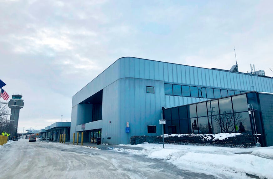 The north terminal at Ted Stevens Anchorage International Airport in Anchorage.
