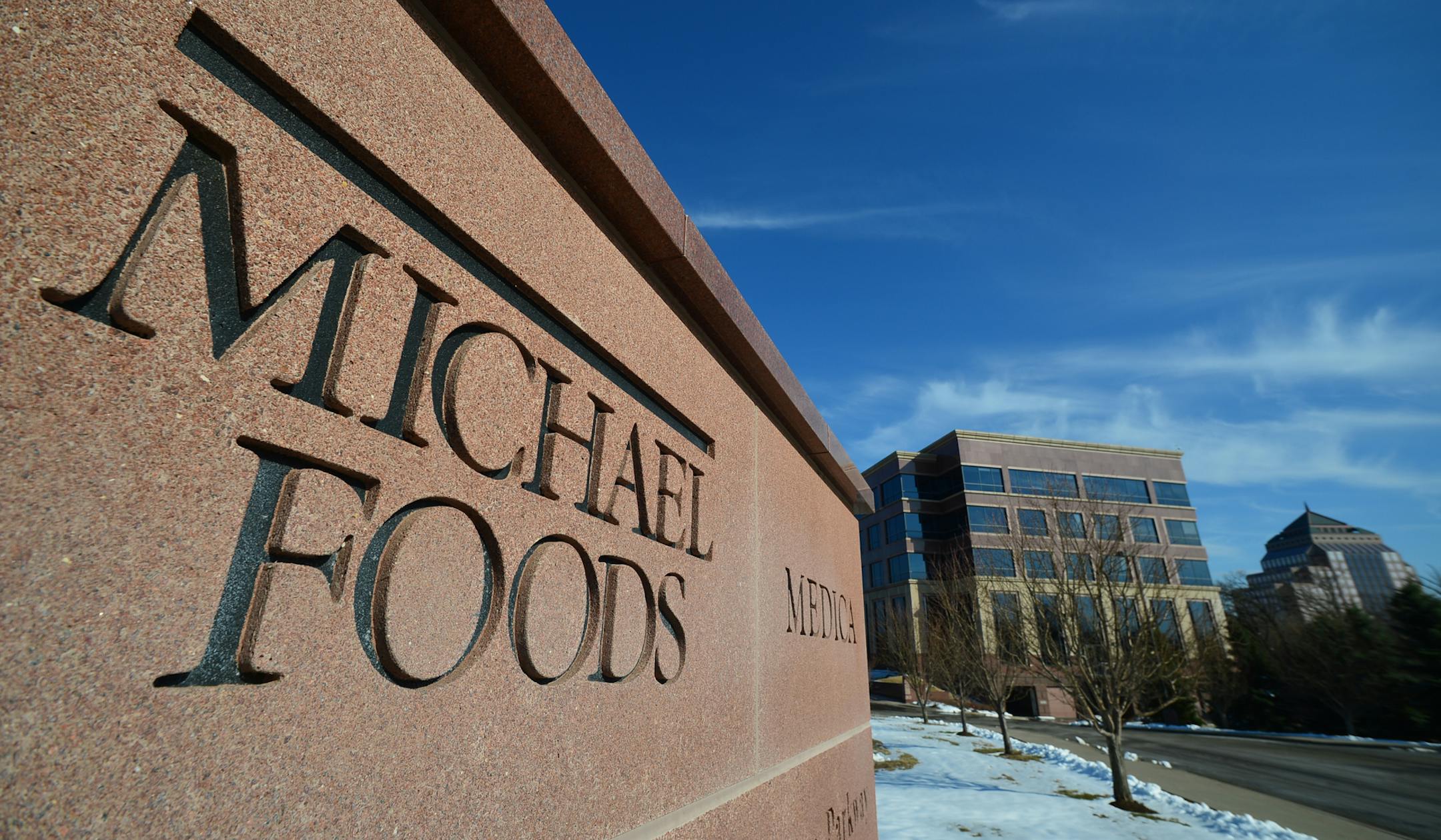 Michael Foods gets sold to Post for $2.45 billion this is there Headquarters in Minnetonka Mn.]Michael Foods gets sold to Post for $2.45 billion Richard.Sennott@startribune.com Richard Sennott/Star Tribune Minnetonka Minn. Thursday 4/17/2014) ** (cq)