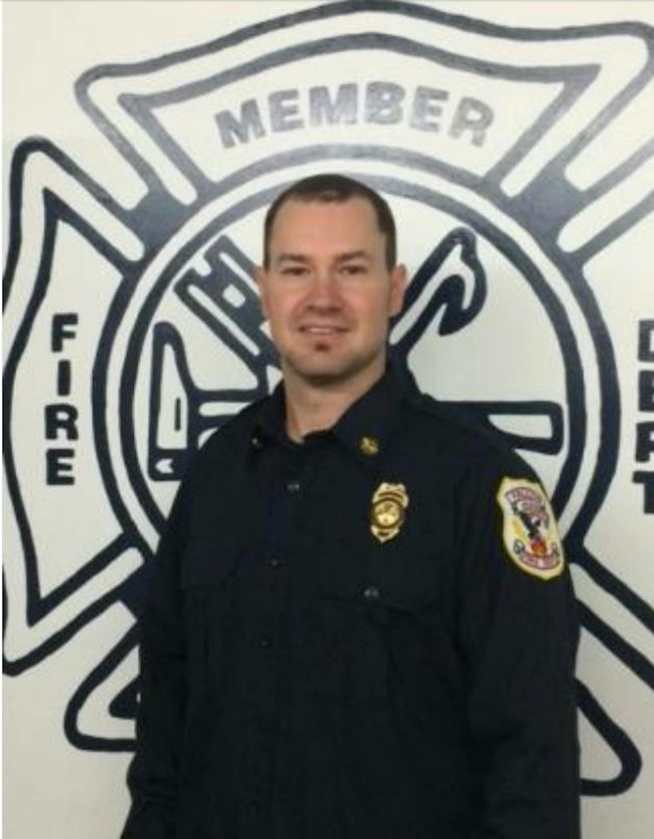 Falcon Heights City Council terminated its Fire Chief Rich Hinrichs, pictured here from the fire department's 2017 annual report.