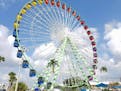The Great Big Wheel stretches 156 feet into the air.