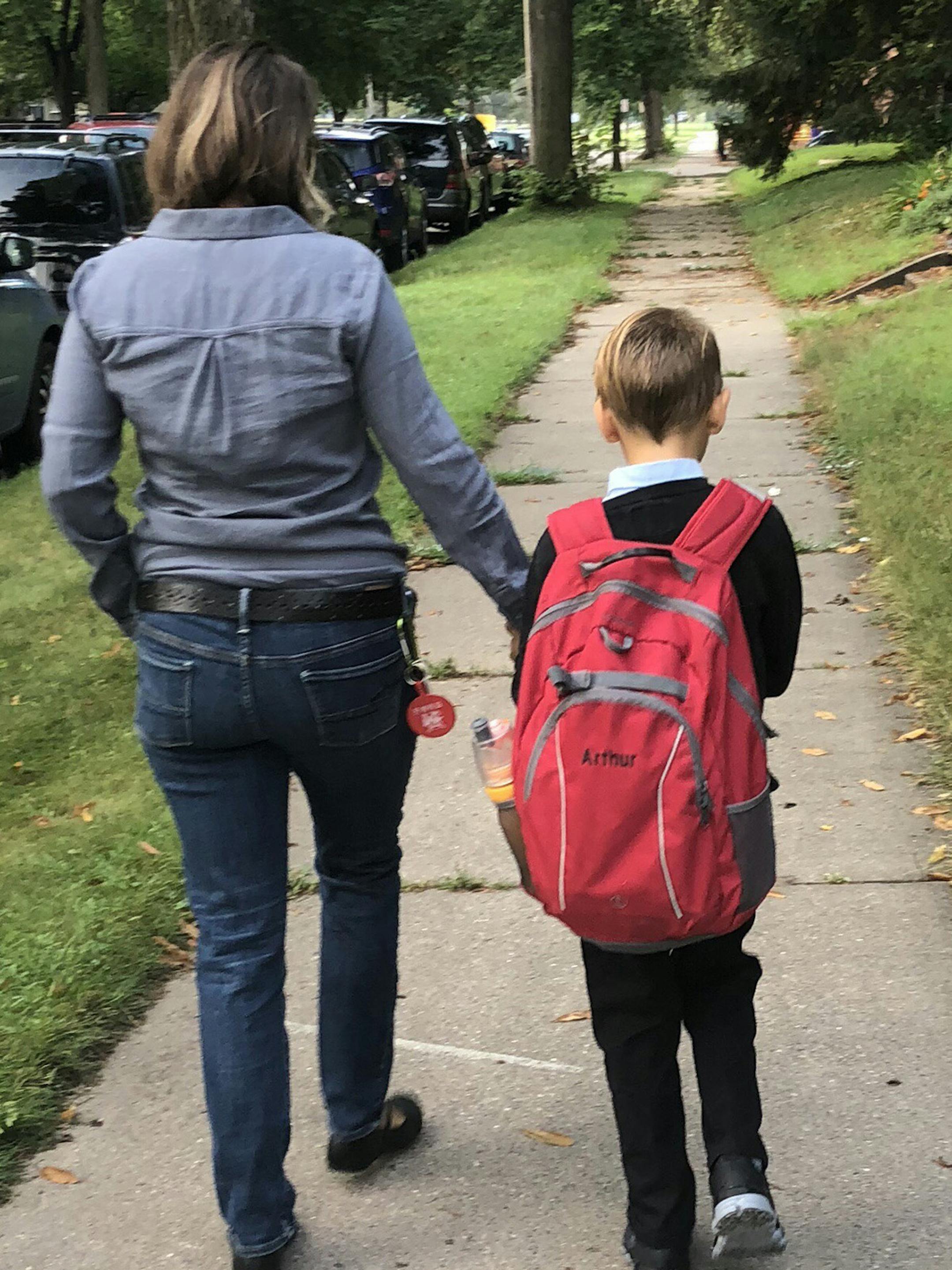 Submitted by Gayle Goben of Arden Hills
Grandson Arthur with mom Natalie