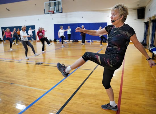 Meet the 75-year-old YMCA 'exercise goddess' whose classes are Y's most  popular