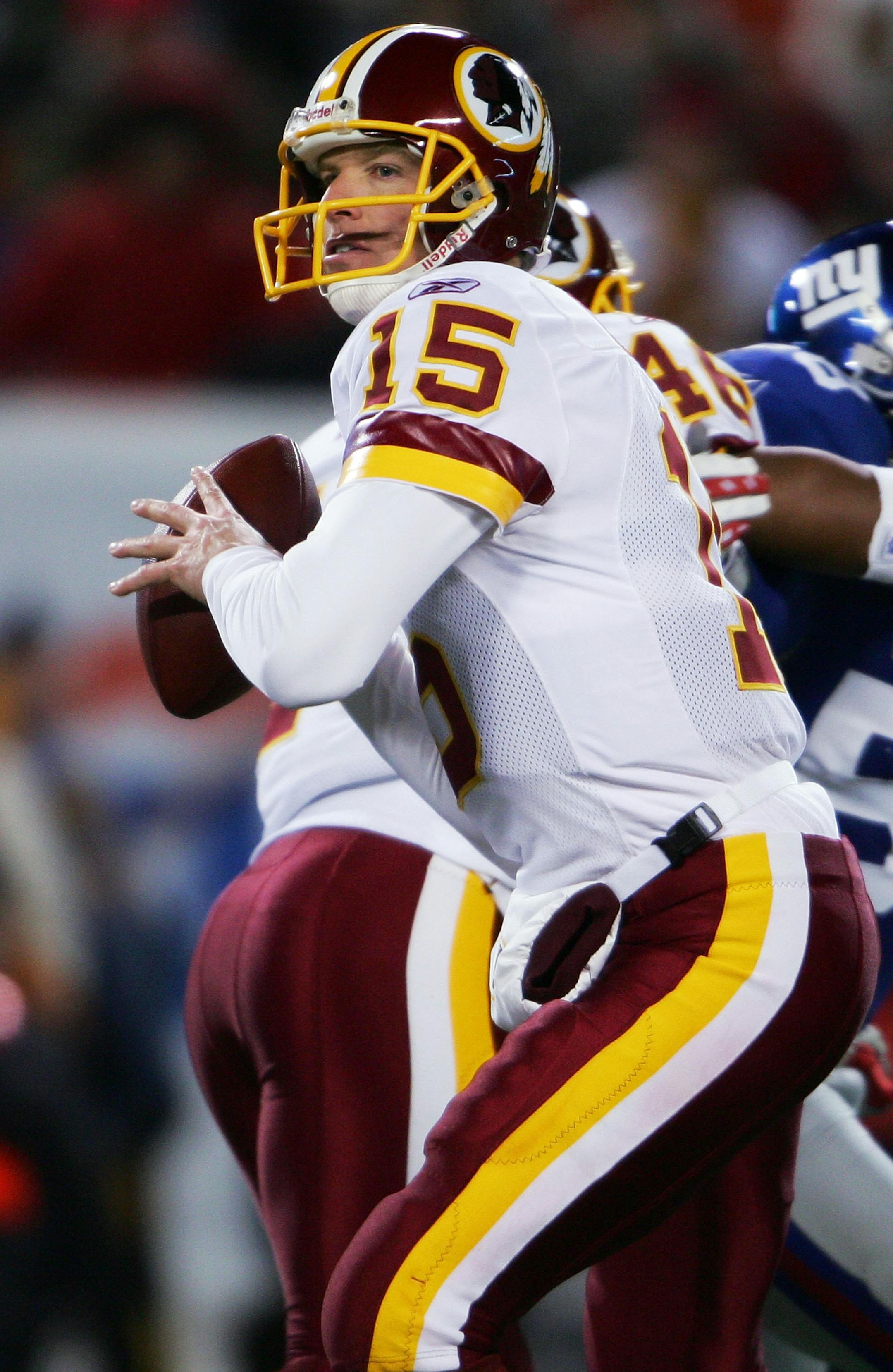 Quarterback Todd Collins led Washington to a victory over the New York Giants last Sunday.