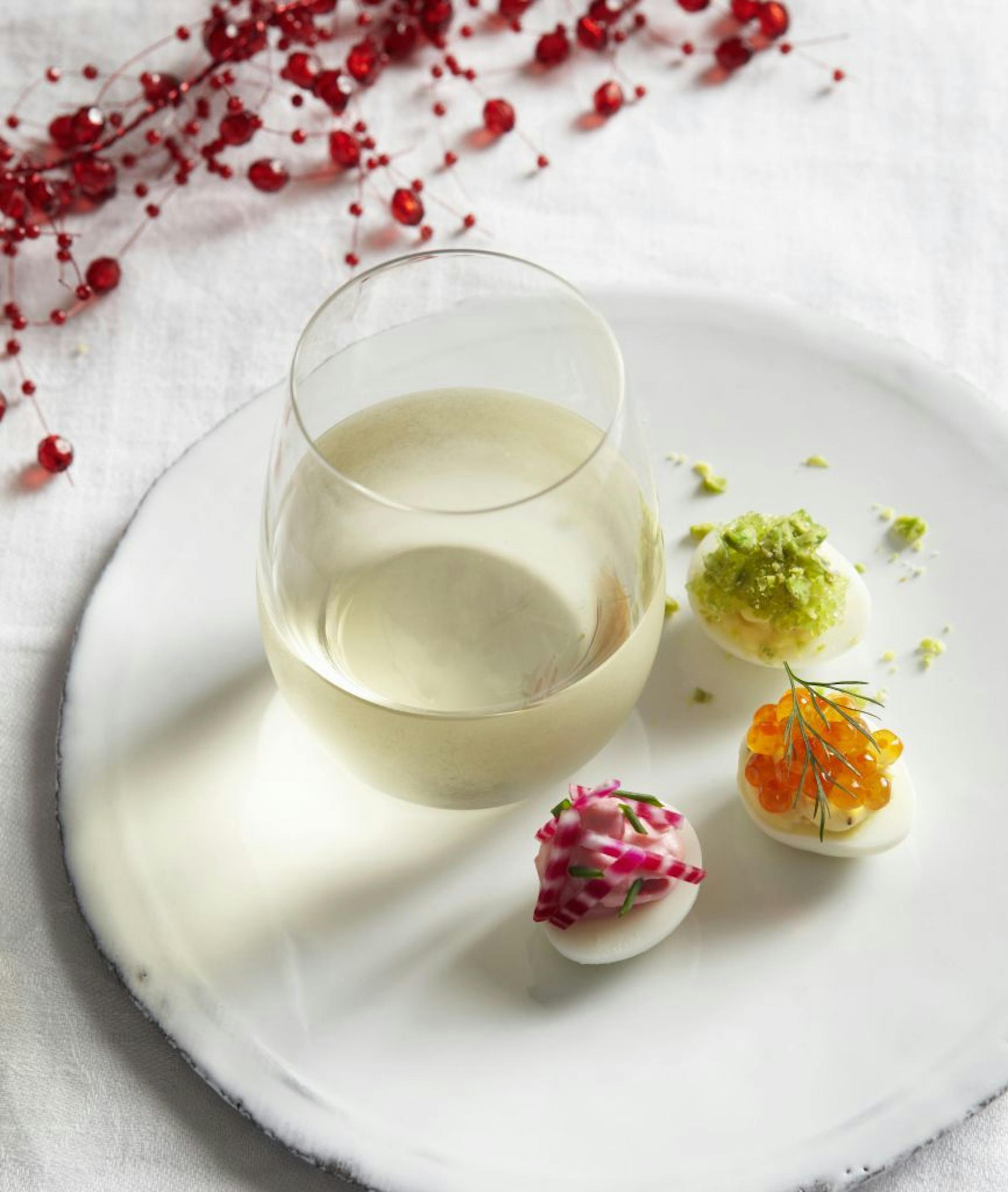 Macy's new cookbook features deviled quail eggs.