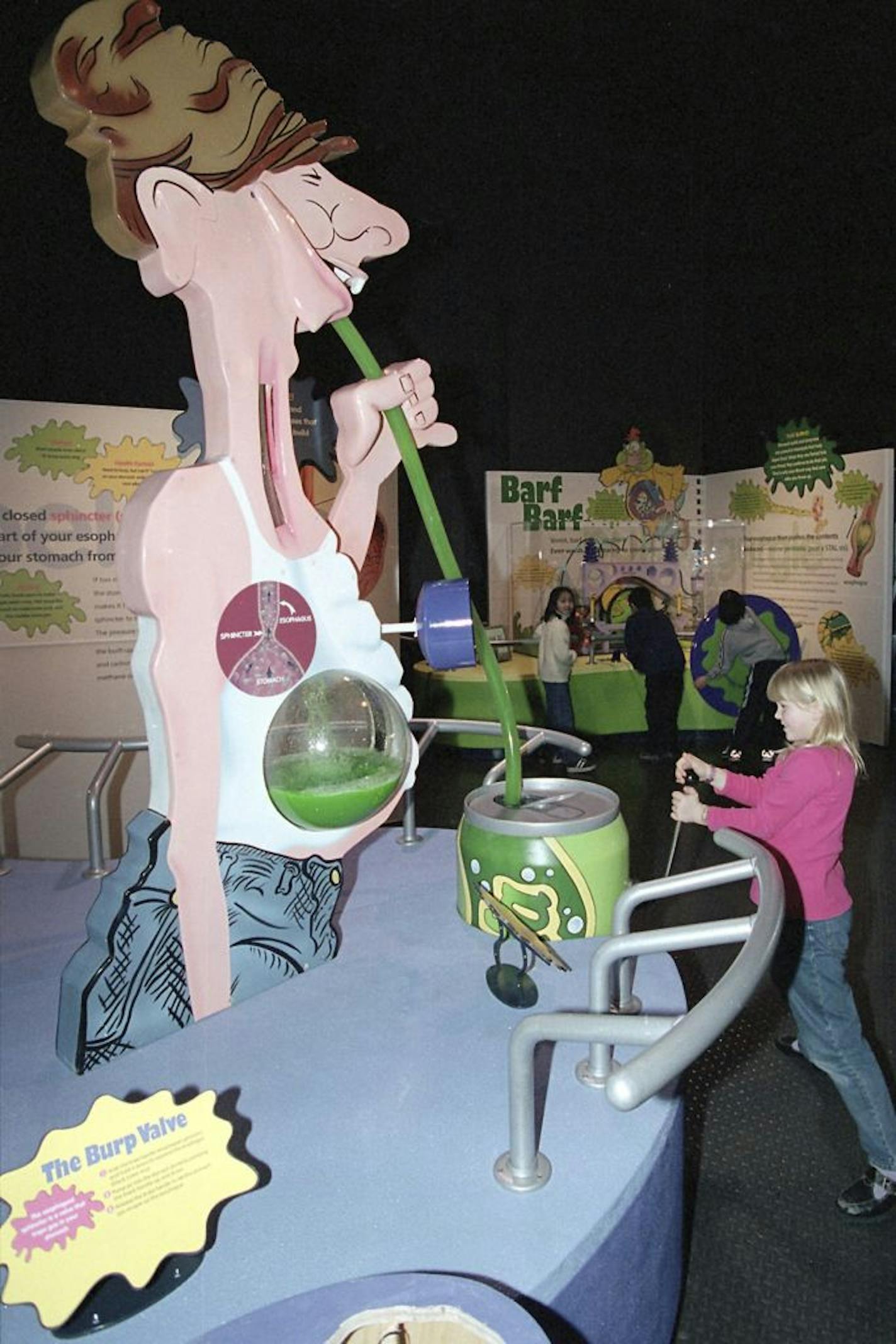 Grossology exhibit at the Minnesota Children's Museum.