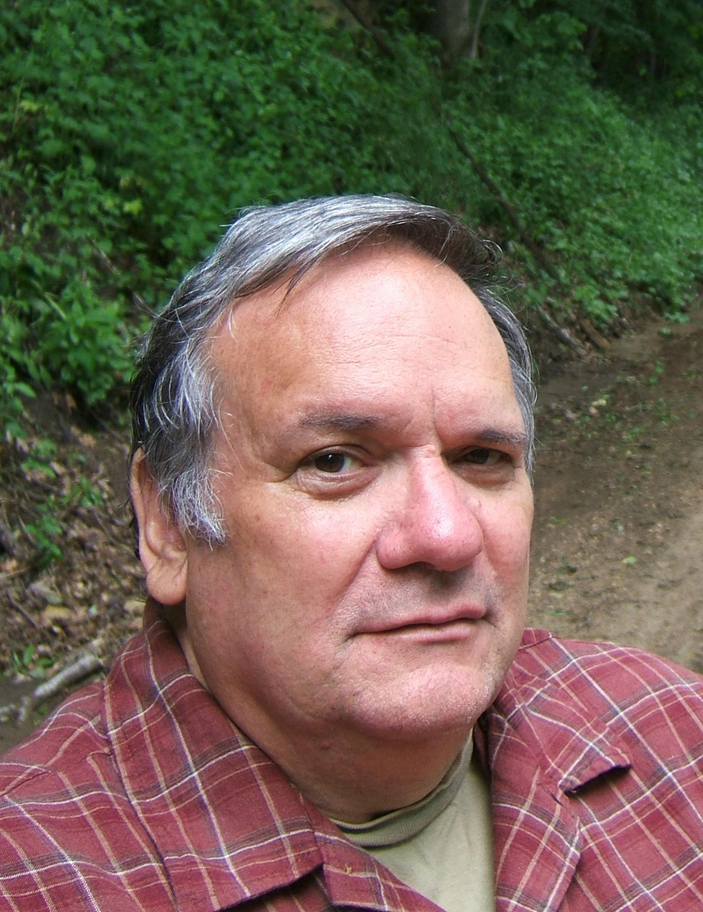 Author David Rhodes, 2008.