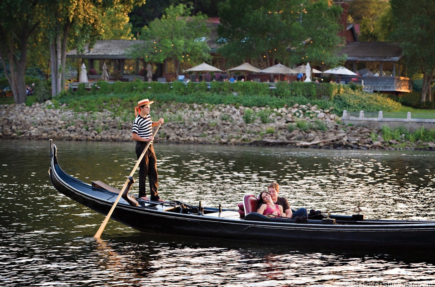 Gondola rides from Lowell Park in downtown Stillwater have become a common sight on summer evenings on the St. Croix River.