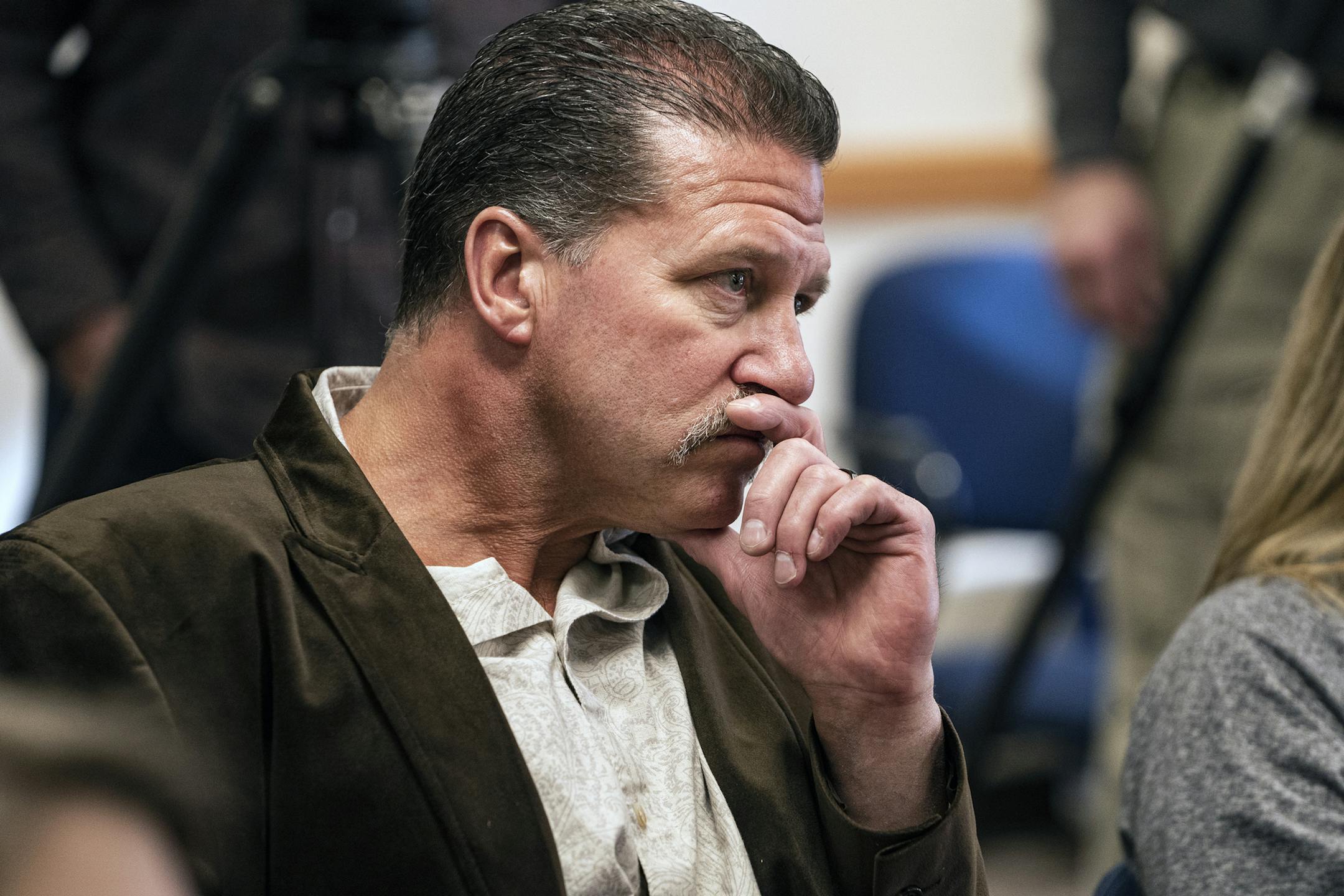 Minneapolis Police Federation president Bob Kroll was on hand for the press conference.] Concerned about police officer exhaustion and burnout, Minneapolis Mayor Jacob Frey, police ChiefMedariaArradondoand other leaders have formed a task force charged with overhauling the department's off-duty employment program. RICHARD TSONG-TAATARII ¥ ricard.tsong-taatarii@startribune.com