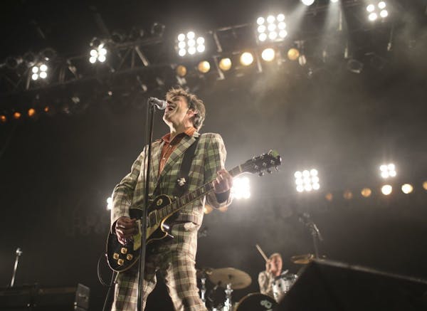 Paul Westerberg of The Replacements during their set at Midway Stadium Saturday evening.