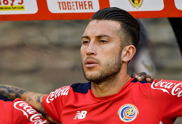 Center back Francisco Calvo played a total of 105 minutes at the World Cup, starting Costa Rica's 1-0 loss to Serbia and coming on as a sub in the tea
