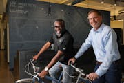 Mohammed Lawal and Quin Scott, partners in LSE Architects, designed new space for their firm with openness and natural light in mind. They can bicycle