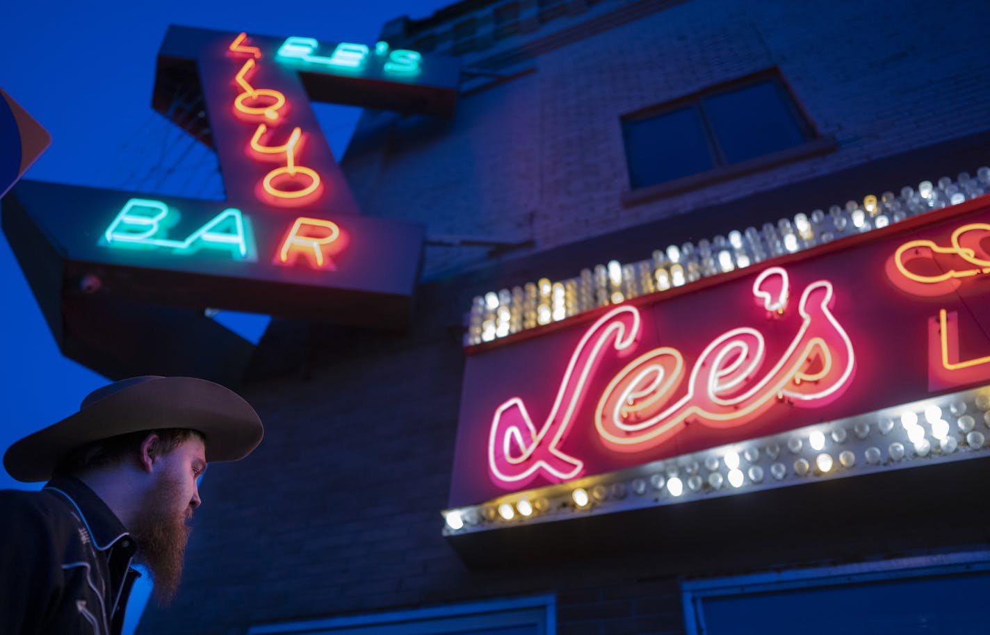 Brad Susag of Prior Lake waited for the last show played by Dale Watson at the Lee's Liquor Lounge Tuesday May 14, 2019 in Minneapolis, MN.] Jerry Holt &#x2022; Jerry.holt@startribune.com