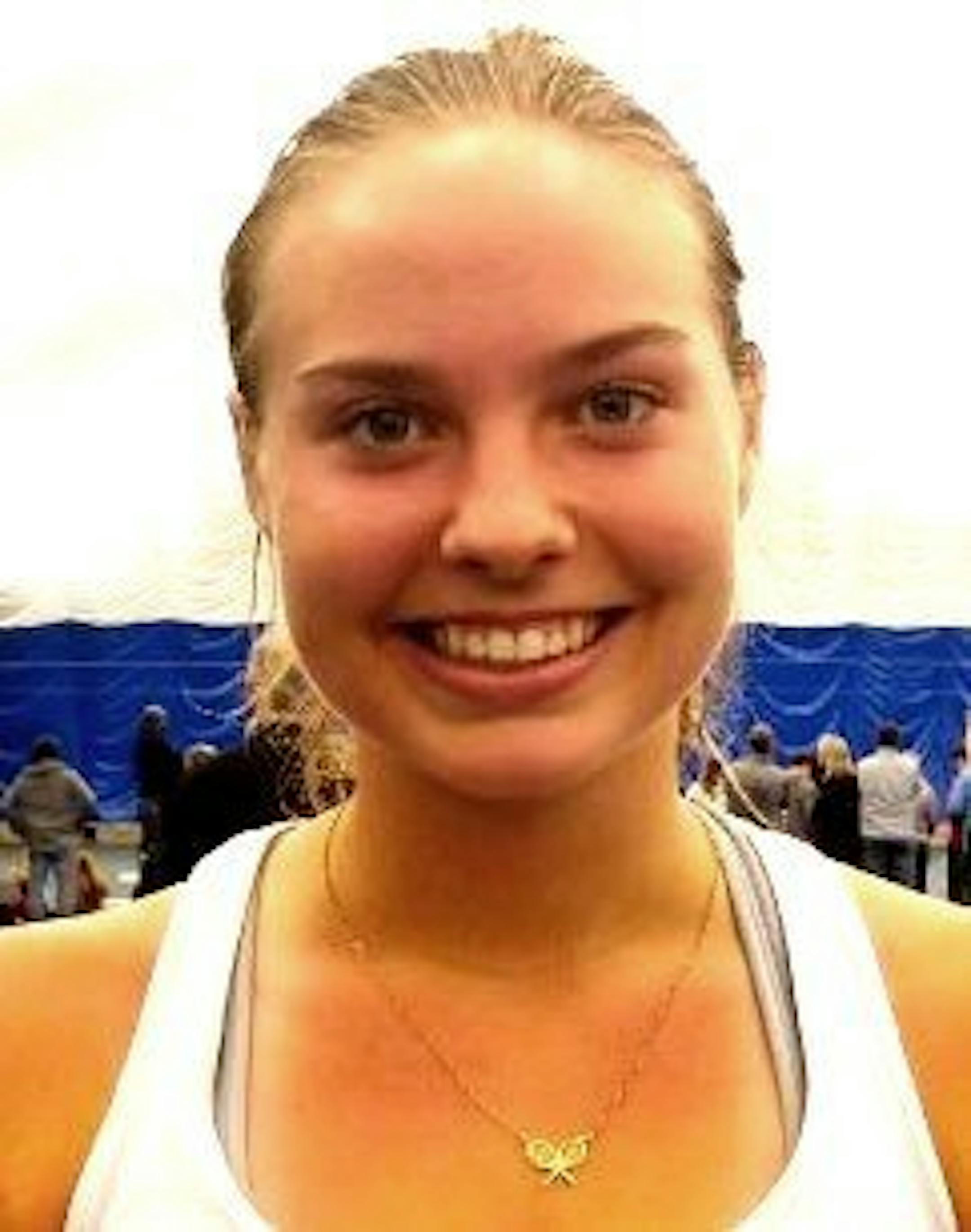 Libby Rickeman, Blake tennis, sr., 2016-17