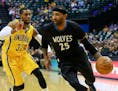 Timberwolves guard Mo Williams scored 52 points against the Pacers in Indianapolis in January of 2015.