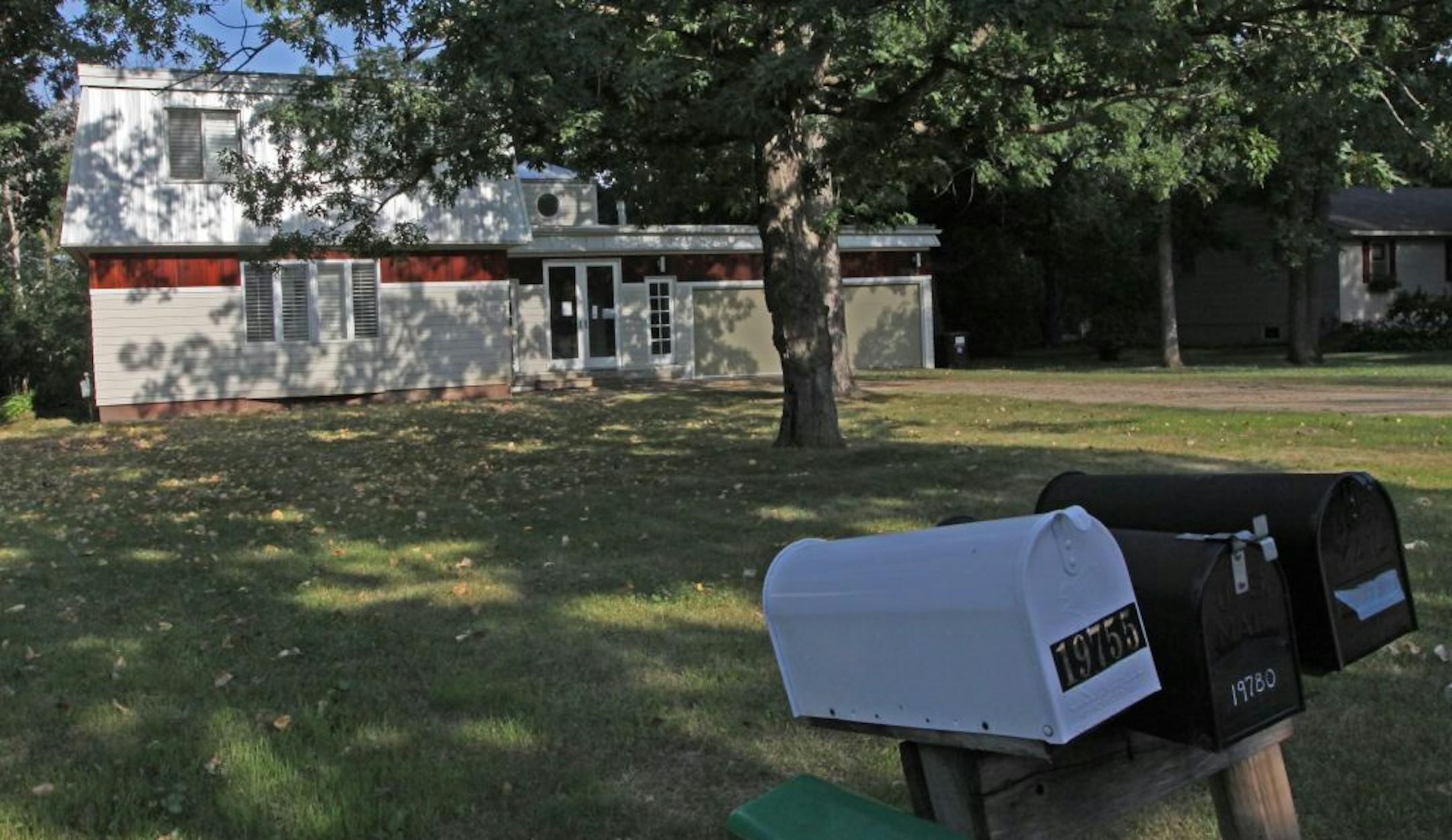 Cross' Lakeville home. It was in foreclosure when he disappeared.