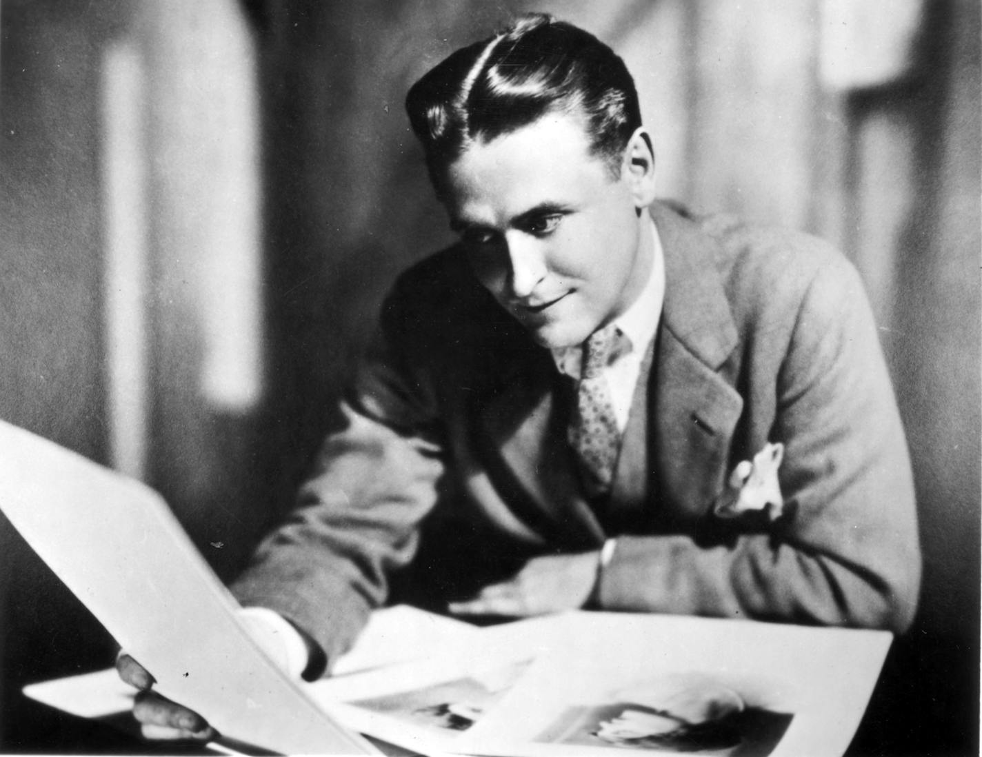 F. Scott Fitzgerald in the late 1920s.