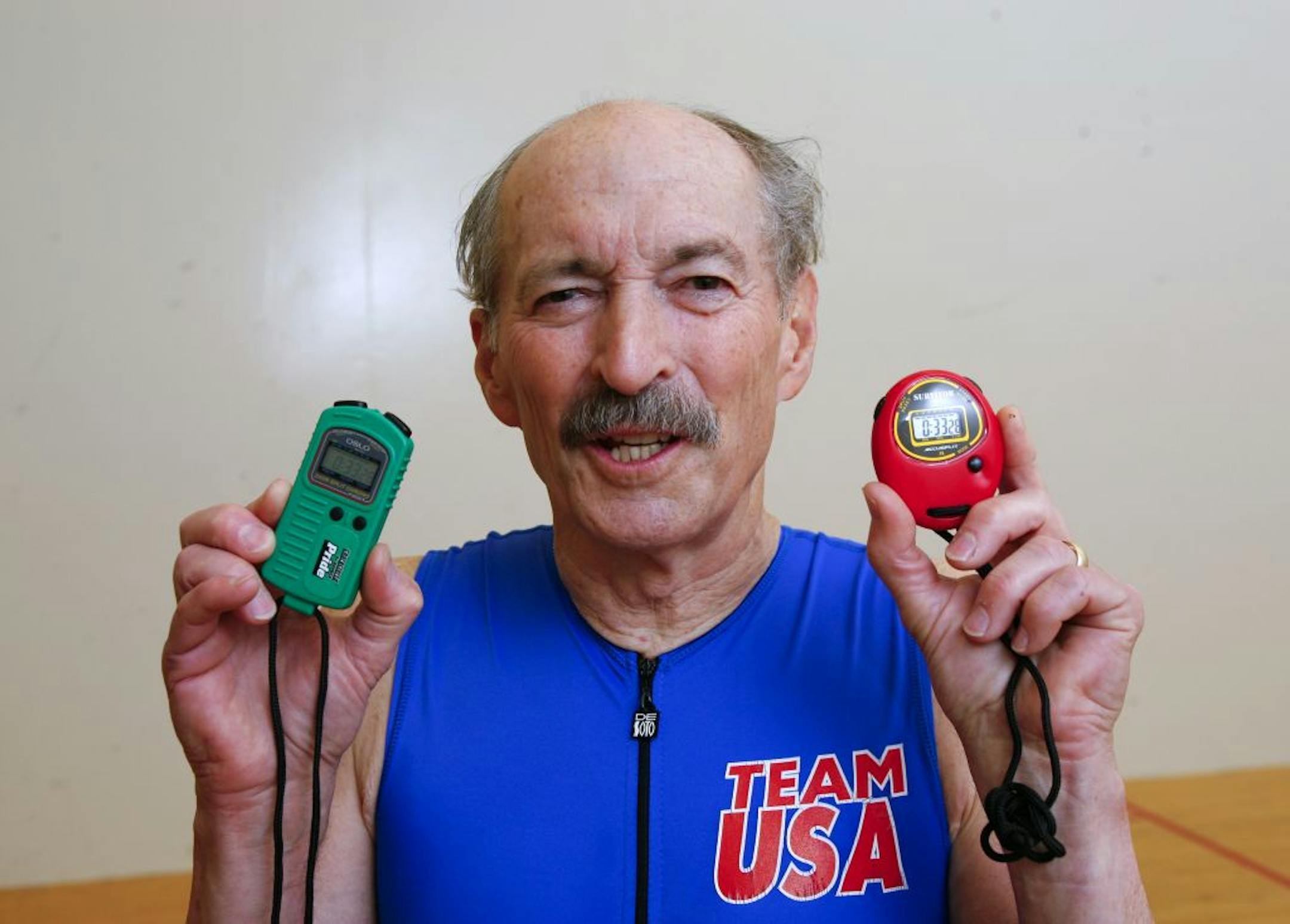 ONE TIME USE - DELETE FROM ARCHIVE AFTER PUBLICATION Jim Ogg attempts world 'planking ' record.