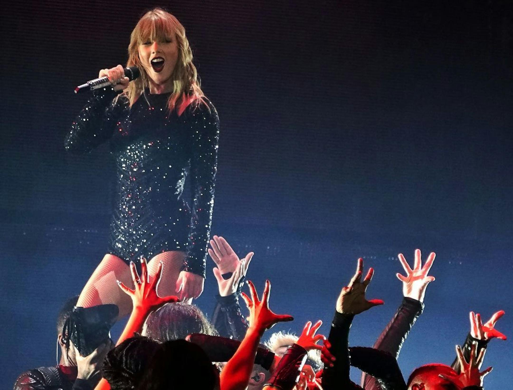 Taylor Swift performs Friday and Saturday at U.S. Bank Stadium.