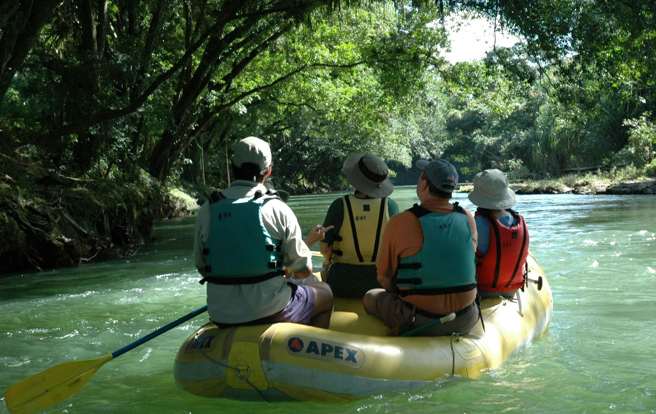 Active travelers over 50 can participate in a wide range of adventures, including rafting.
