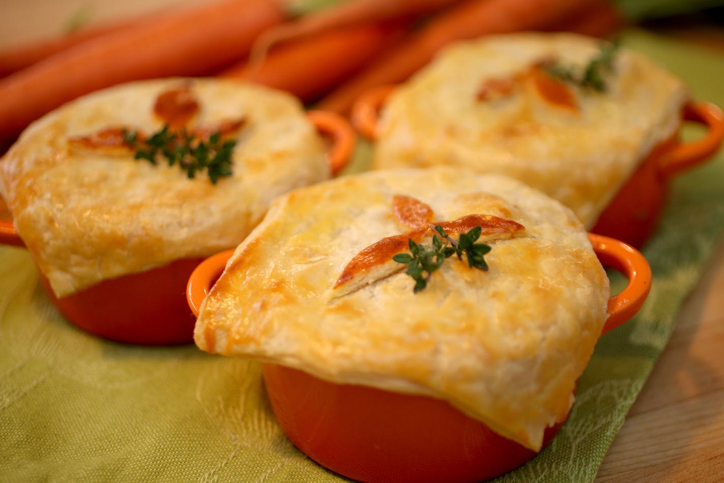 Turkey pot pie. Minneapolis, MN on October 31, 2013. ] JOELKOYAMA&#x201a;&#xc4;&#xa2;joel koyama@startribune