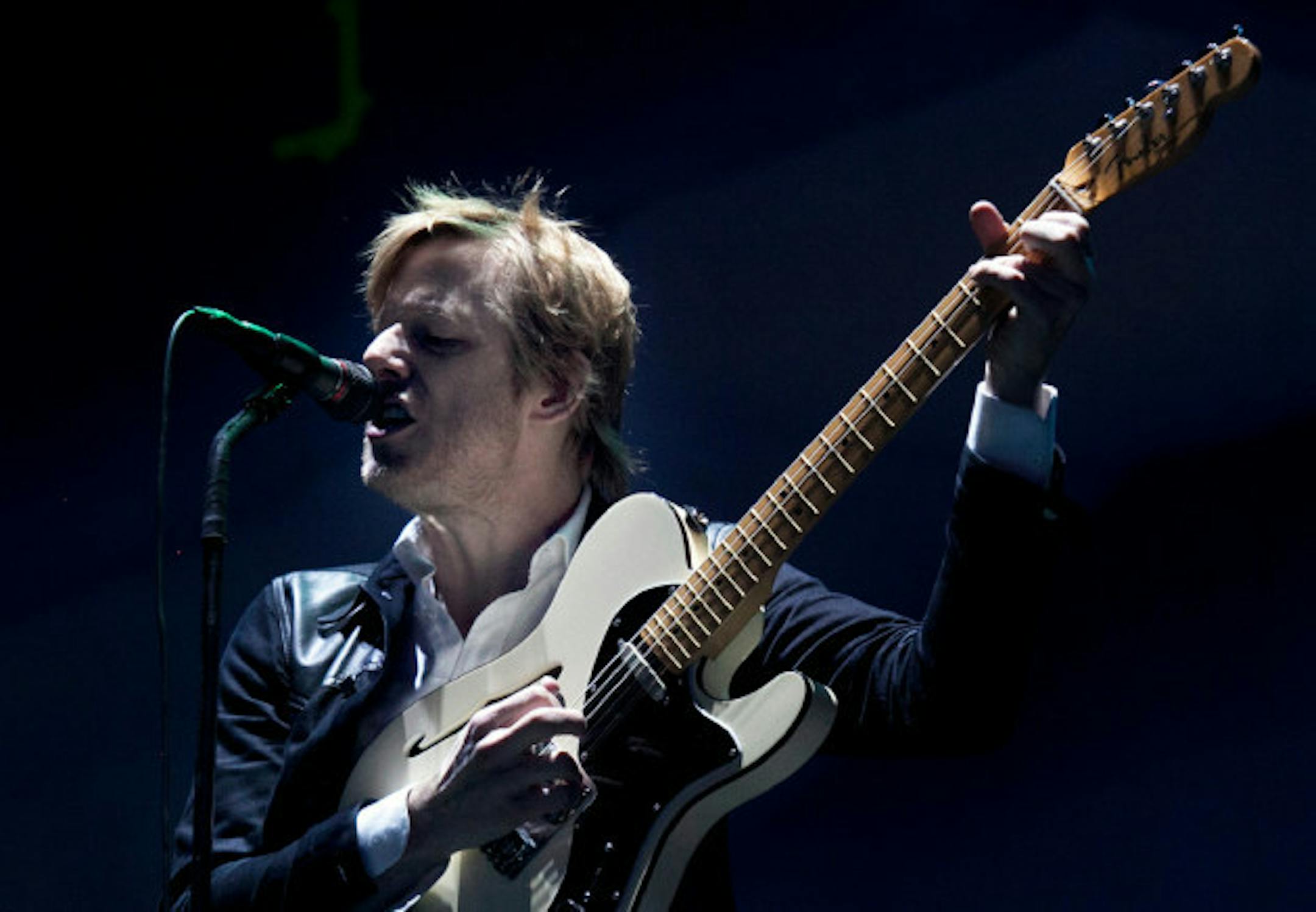 Britt Daniel and his band Spoon return to Minneapolis on June 30. / Marco Ugarte, Associated Press