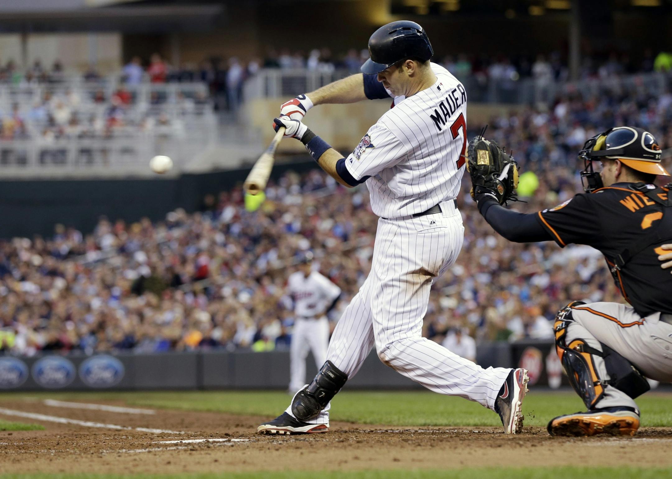 Minnesota Twins' Joe Mauer