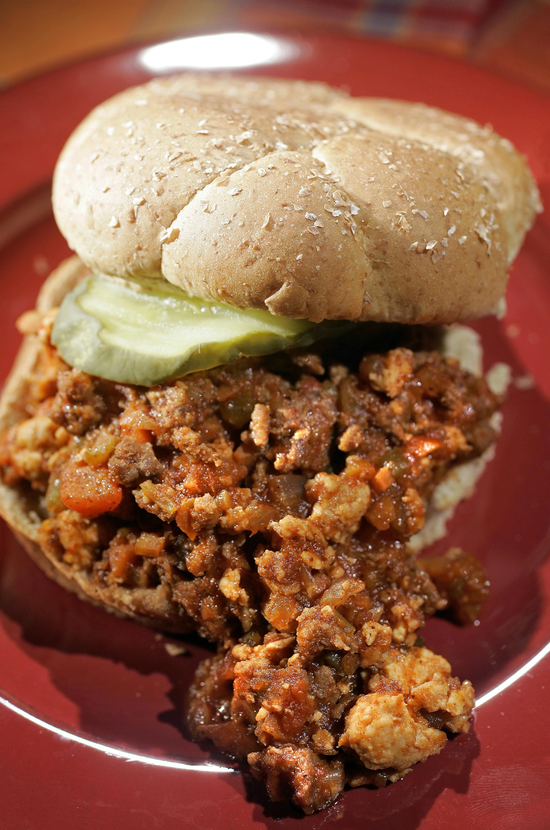 Lean ground turkey does an admirable job standing in for ground beef in a new twist on sloppy Joes.