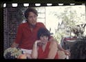 Halston and Liza Minnelli, photgraphed by Berry Berenson Perkins.