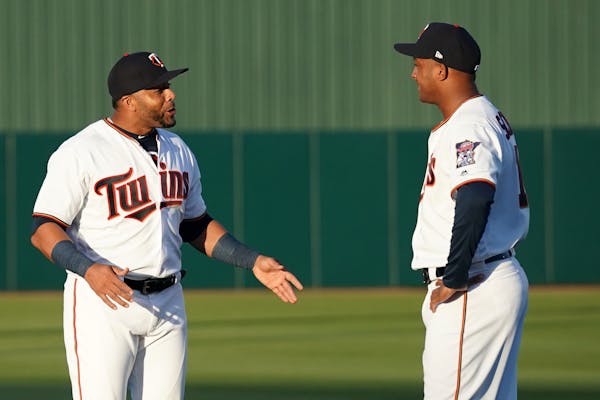 Nelson Cruz, left, and Jonathan Schoop have been two big additions to the Twins lineup this season. But they're not the only newcomers making a differ