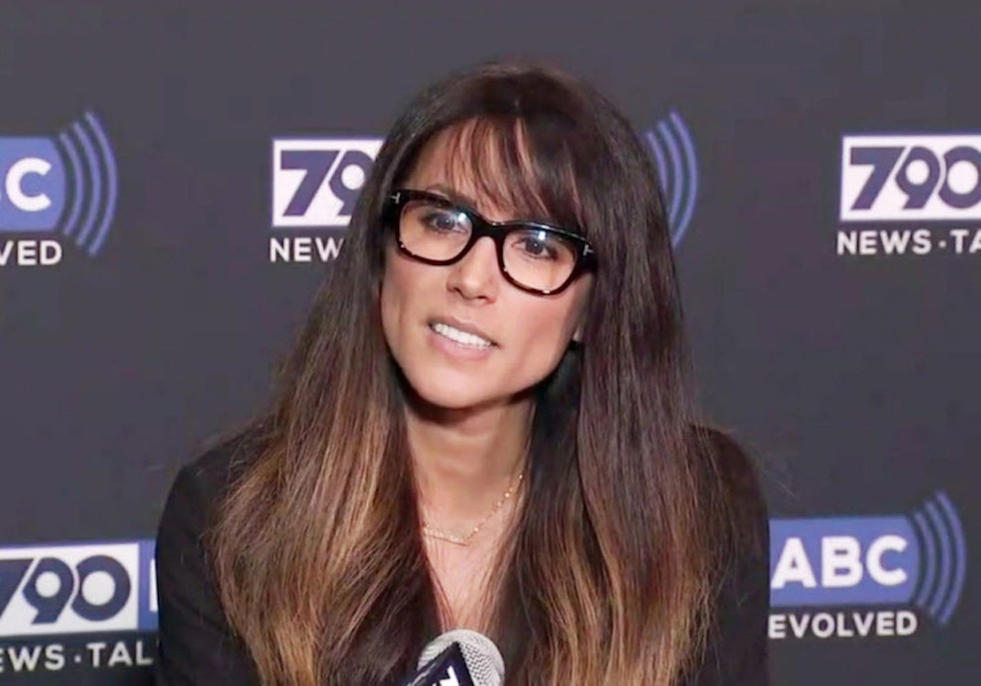 In this still image taken from video provided by KABC-TV, Los Angeles radio anchor Leeann Tweeden discusses her allegations of sexual harassment by Al Franken during a 2006 overseas USO tour, before he became a U.S. senator from Minnesota, at ABC7 studios in Glendale, Calif., Thursday, Nov. 16, 2017. Franken faces a storm of criticism and a likely ethics investigation. He is the first member of Congress caught up in the recent wave of allegations of sexual abuse and inappropriate behavior. Frank