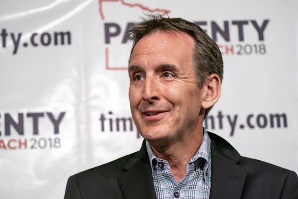 Former Gov. Tim Pawlenty announced Lt. Governor Michelle Fischbach as running mate as he runs for a third term.