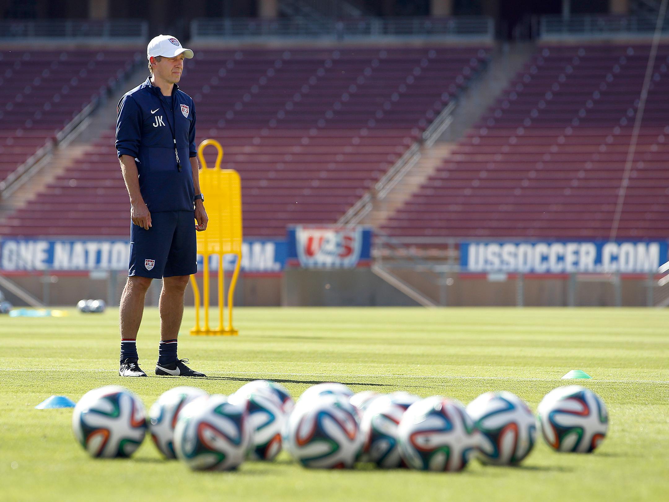 Men's National Team head coach Jurgen Klinsmann.