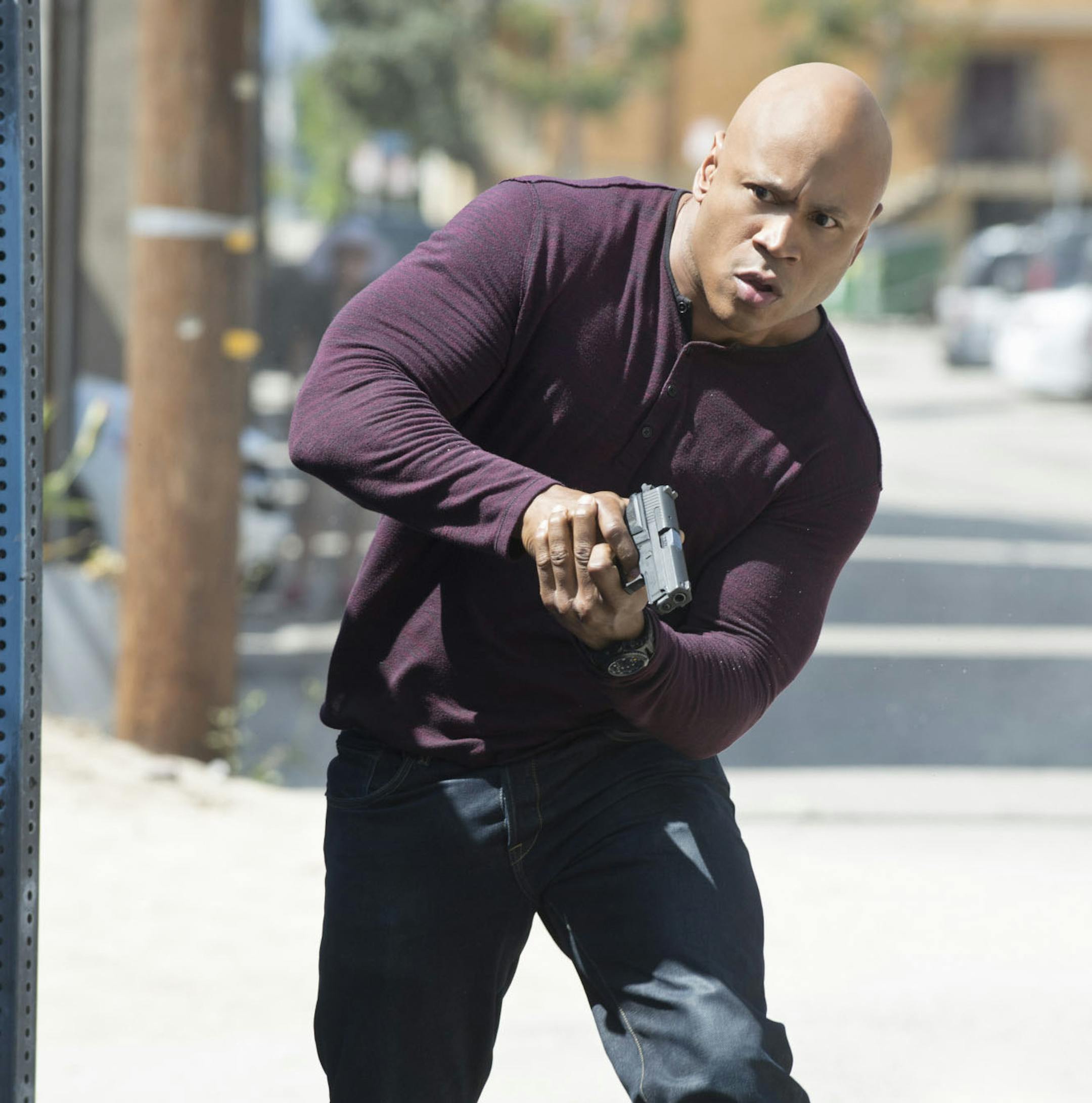"Praesidium" -- Pictured: LL COOL J (Special Agent Sam Hanna). The NCIS: LA team takes action to protect one of their own while being interrogated by the Department of Justice. Meanwhile, Nell goes undercover as Hetty, and Director Leon Vance gives Hetty disturbing news while she is in Washington, on NCIS: LOS ANGELES, Monday, Oct. 13 (9:59-11:00 PM, ET/PT), on the CBS Television Network. Photo: Neil Jacobs/CBS &#xc3;&#x192;&#xc2;&#x201a;&#xc3;&#x201a;&#xc2;&#xa9;2014 CBS Broadcasting, Inc. All