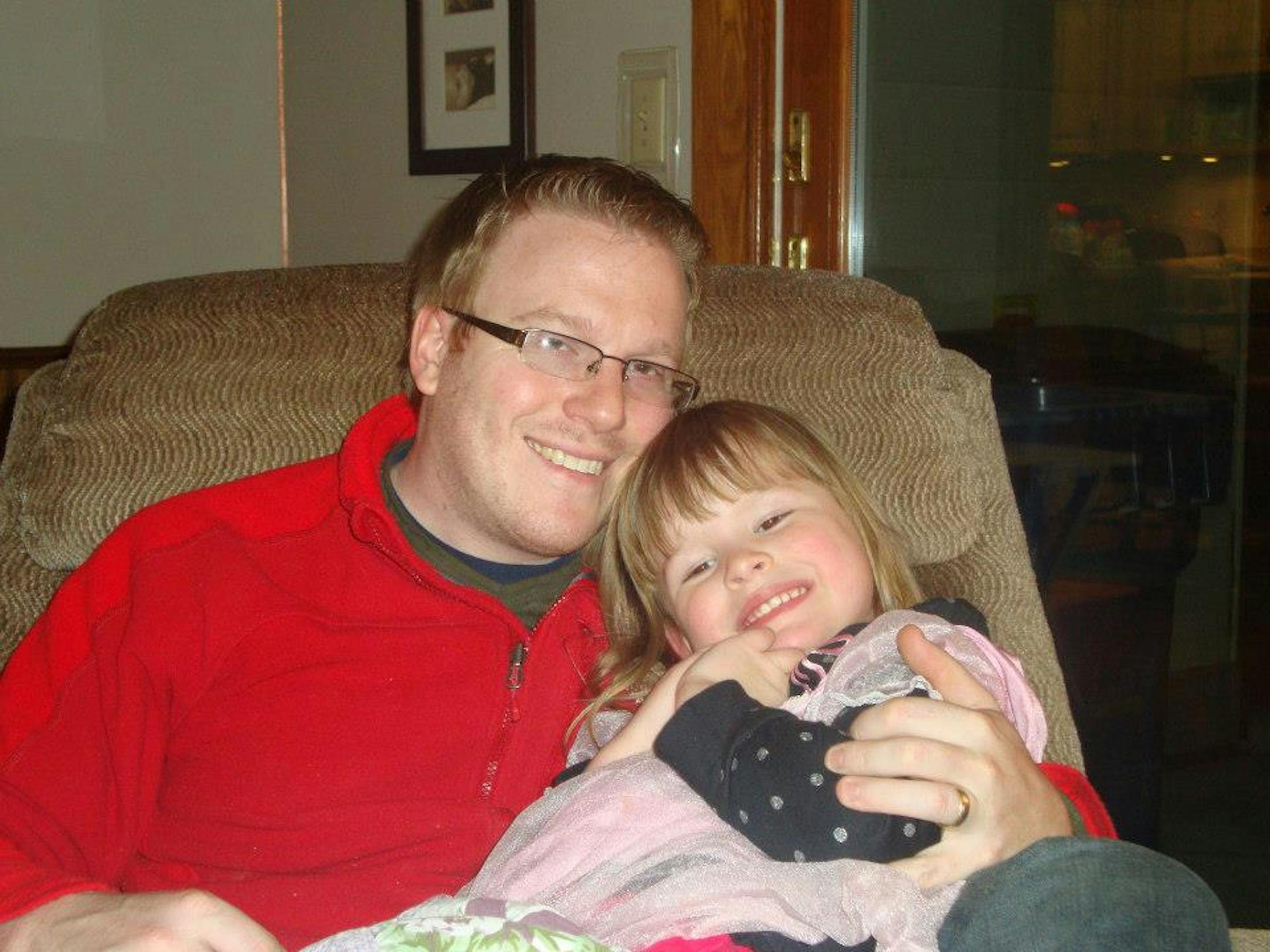 Dave Martens and his daughter Luci.