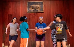 Candrice Jones' "Flex" is a coming-of-age story about a girls basketball team that deals with poverty and sexuality. The play runs through May 19 at S