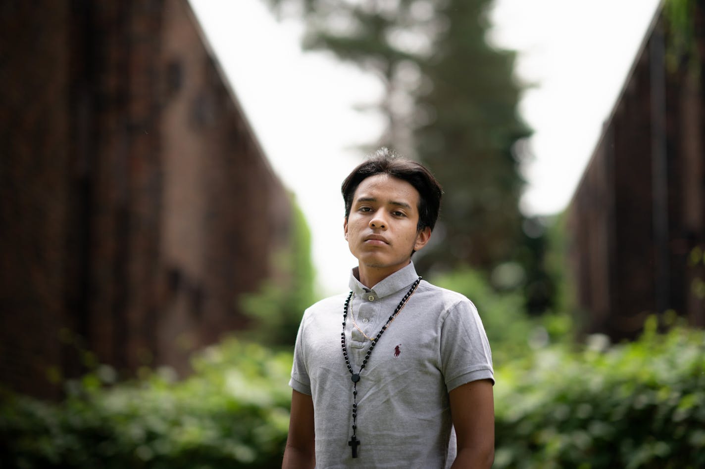 Walter Cortina, 17, was laid off in March amid the coronavirus pandemic.