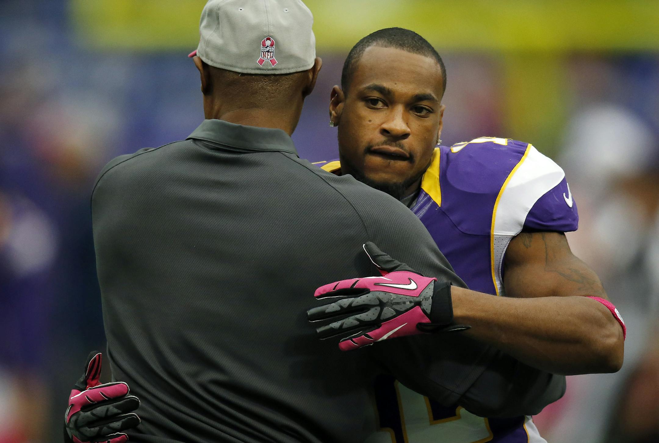 Percy Harvin’s play on the field often made Leslie Frazier want to give him a hug in gratitude. But it was Harvin’s volatile behavior off the field that made Frazier feel like he needed a hug for consolation from time to time.