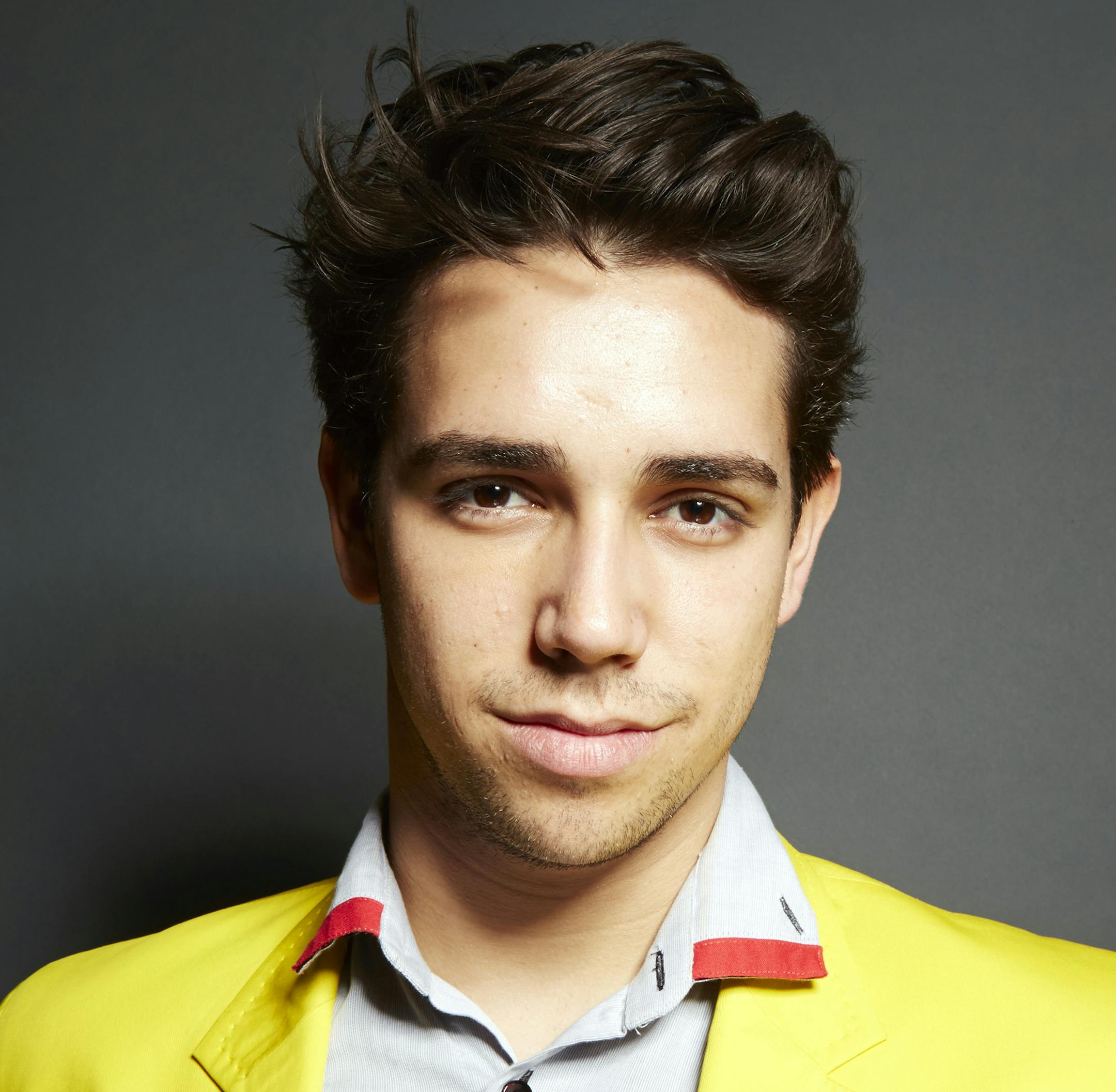 This April 15, 2013 photo shows Cuban-American singer Lazaro Arbos in New York. Arbos is a finalist in the singing competition series, "American Idol," airing Wednesdays and Thursdays on Fox. (Photo by Dan Hallman/Invision/AP)