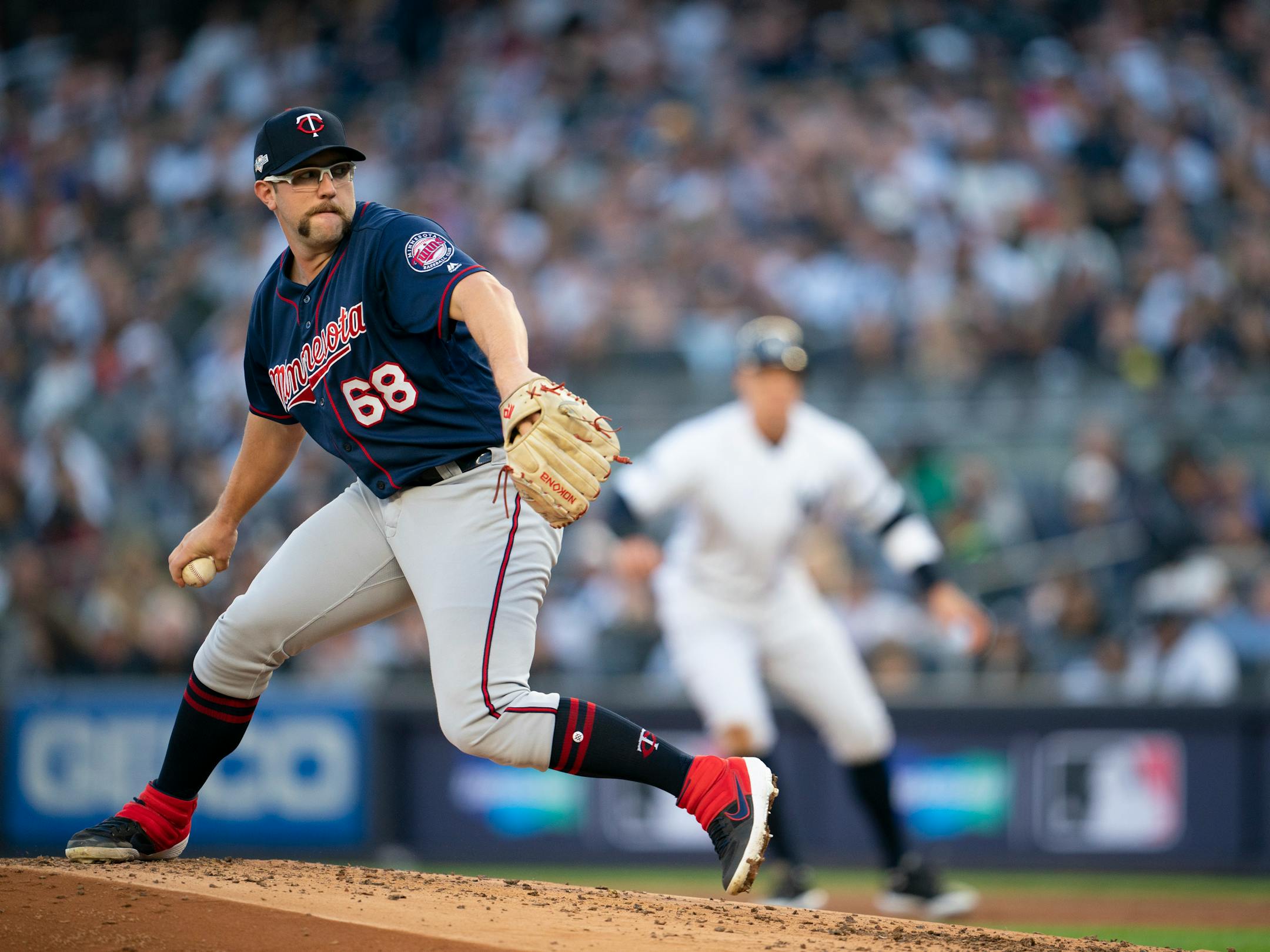 Twins 'opener' Randy Dobnak started ALDS Game 2 against the Yankees.