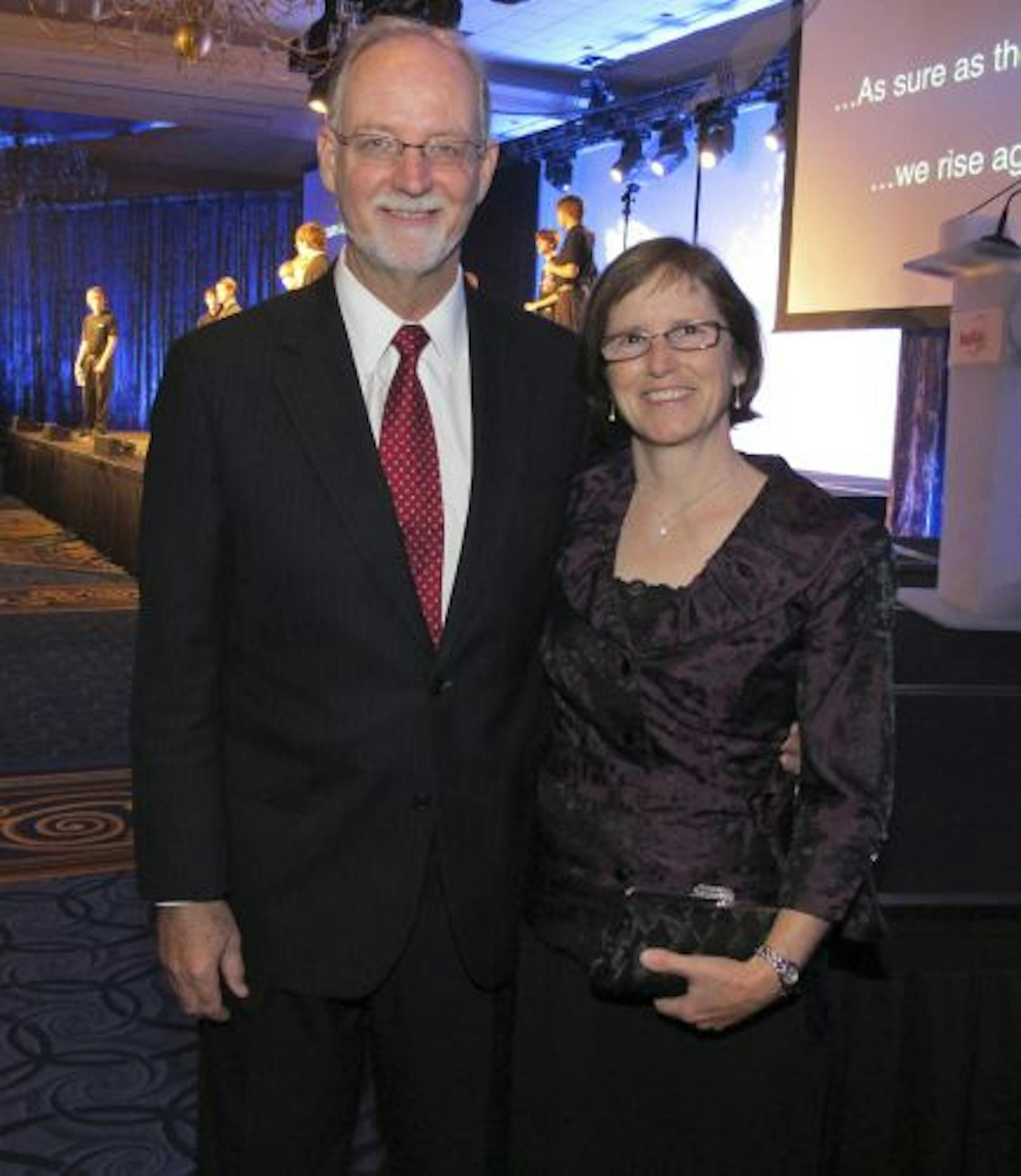 Ken Powell and Wendy Bennett