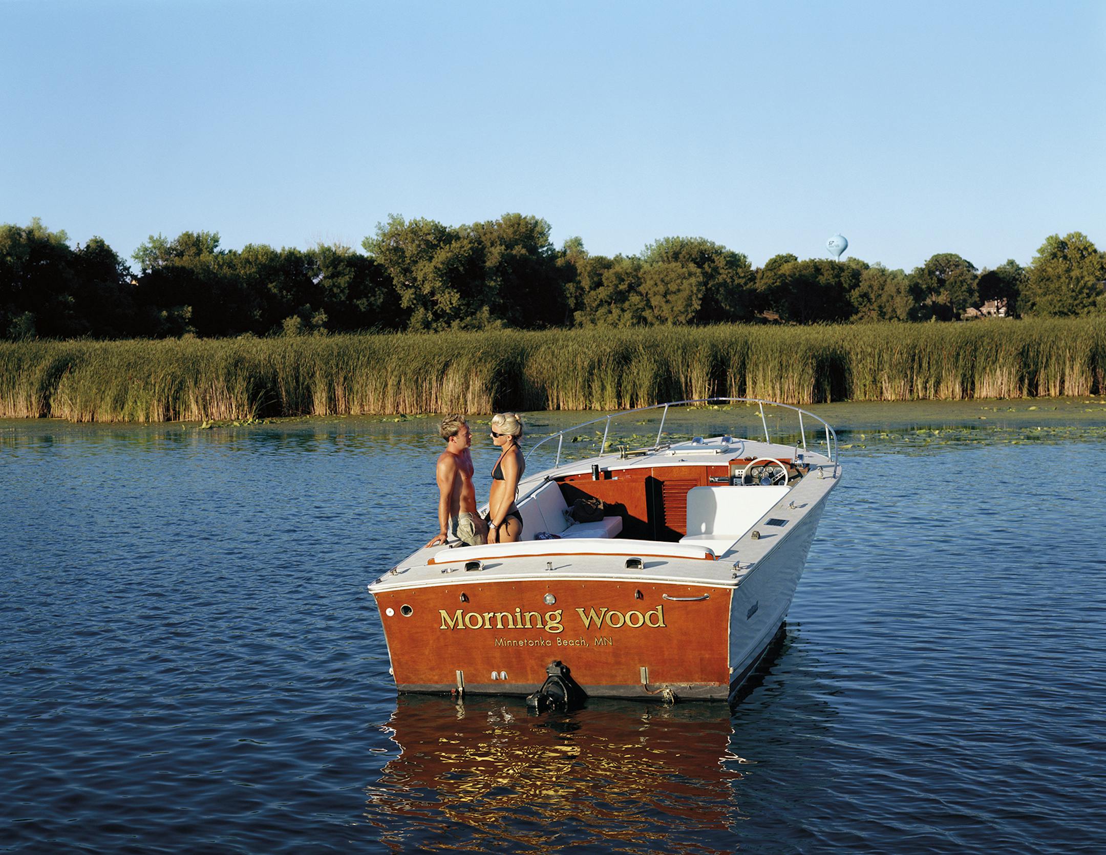 "Morning Wood" photo by artist/photographer Mark Heithoff. Provided by Burnet Gallery.