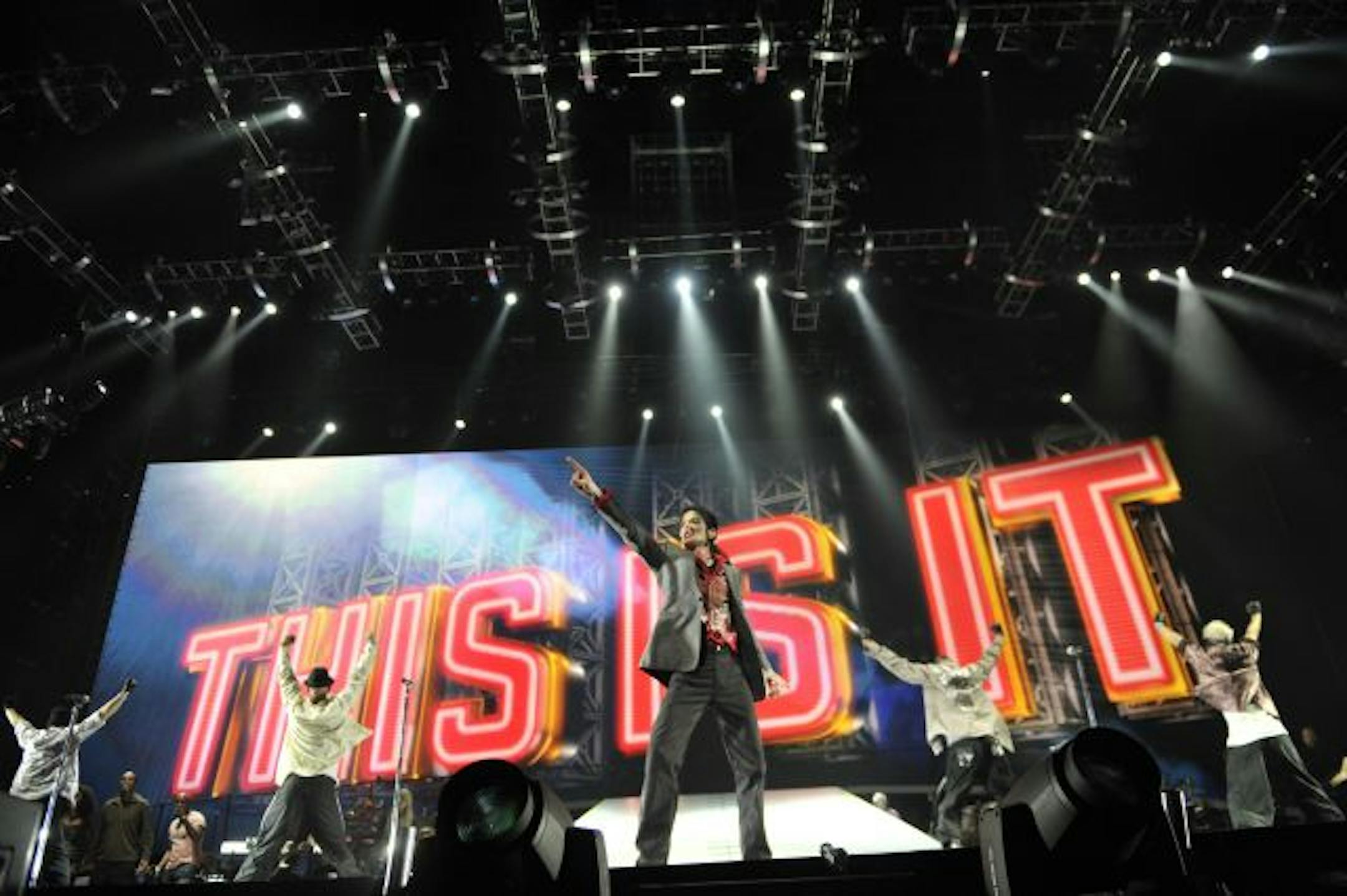 Michael Jackson in "This Is It."