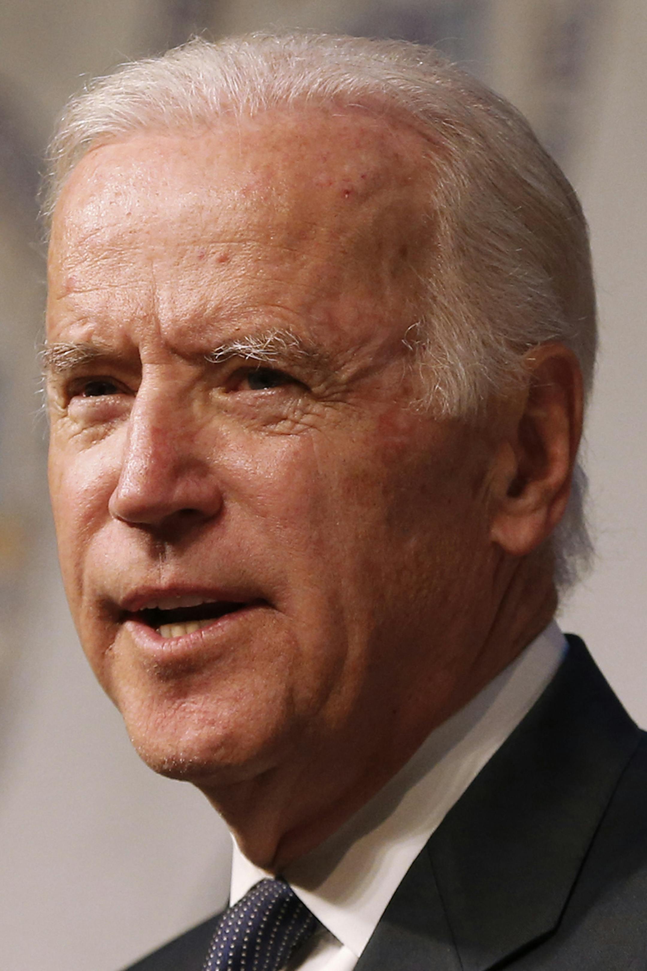 Vice President Joe Biden speaks at the NAACP Fight for Freedom Fund Dinner in Detroit, Sunday, May 3, 2015. (Photo/Paul Sancya) ORG XMIT: MIN2015061112091838