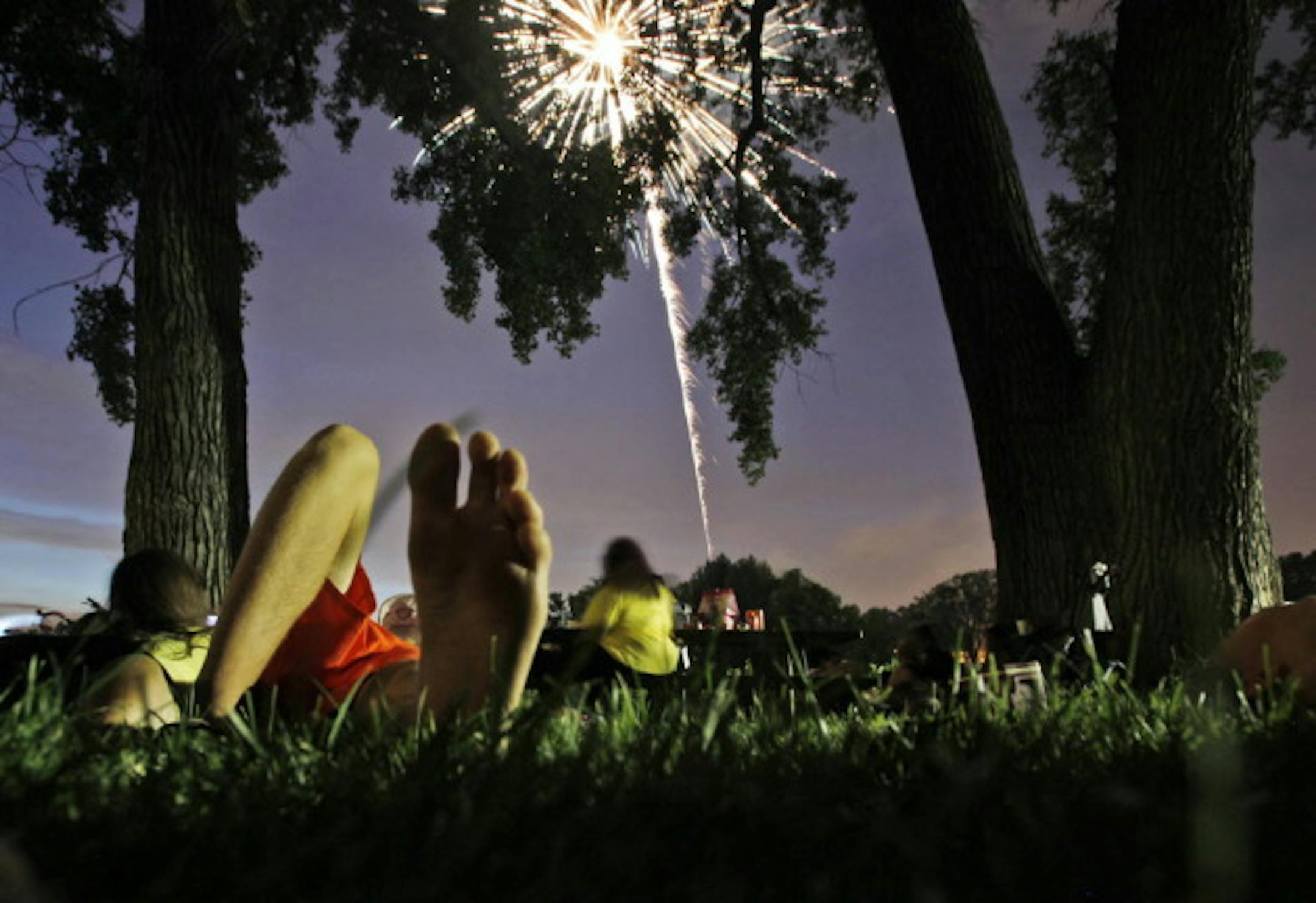 This photo by David Joles captures the ambience at Powderhorn Park