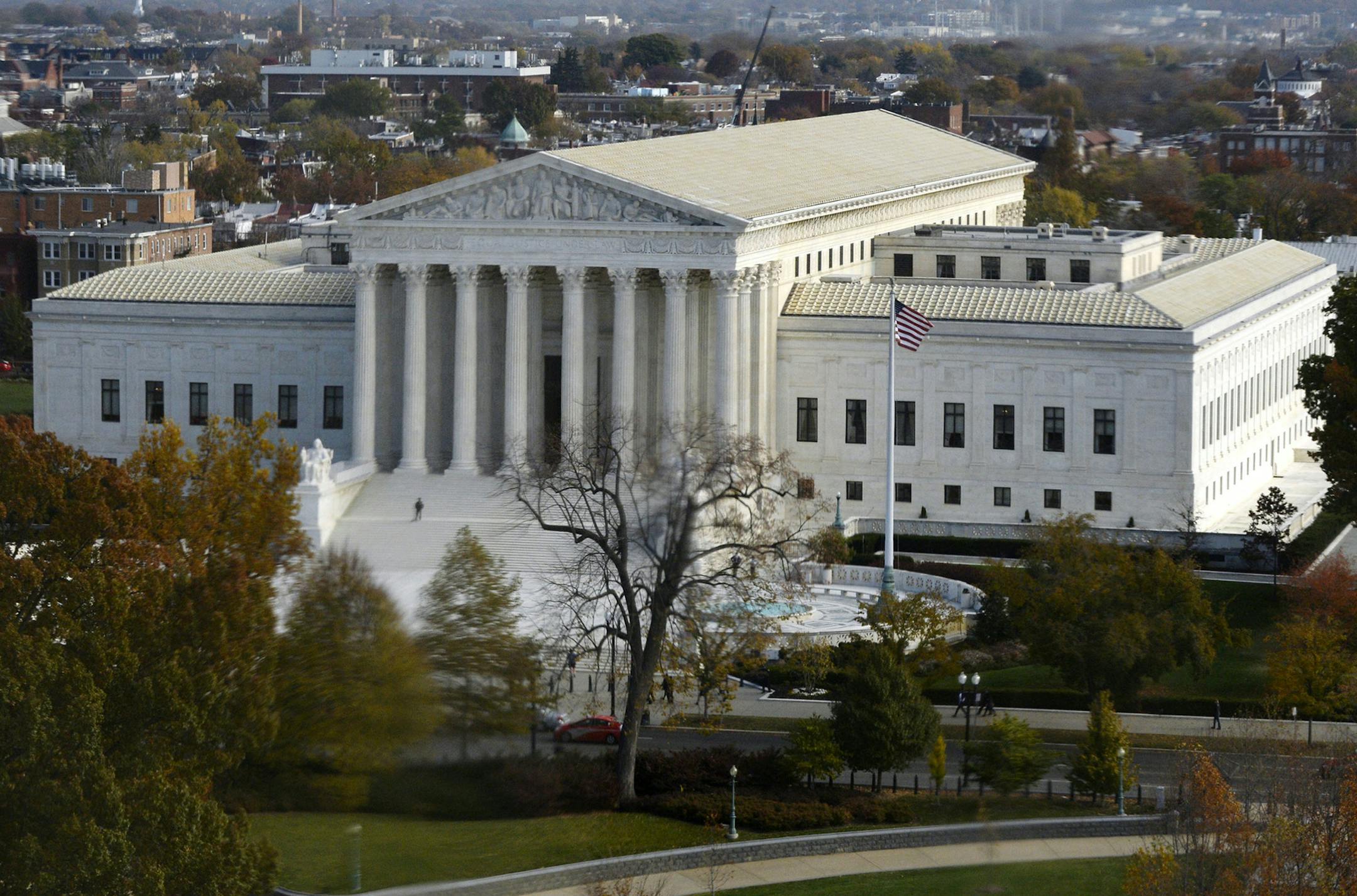 The U.S. Supreme Court will hear arguments Wednesday as to whether immigrants fighting deportation have a legal right to a bond hearing and possible release if they are held more than six months while awaiting resolution of their case. (Olivier Douliery/Abaca Press/TNS) ORG XMIT: 1193882